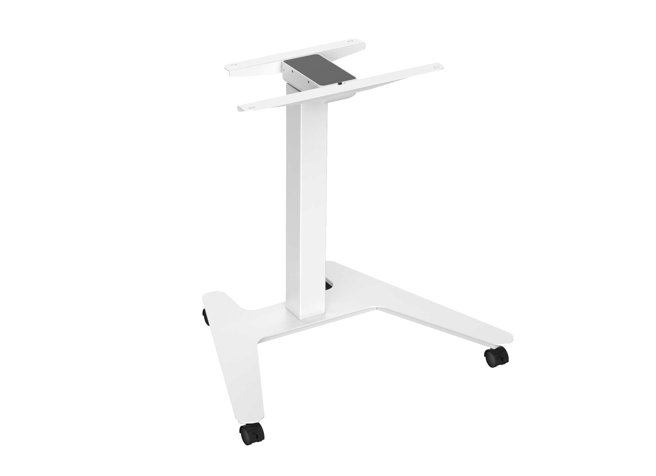 3 product afbeeldingen van een bureau onder elkaar